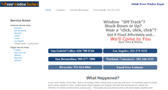 Desktop Screenshot of powerwindowrepaired.com